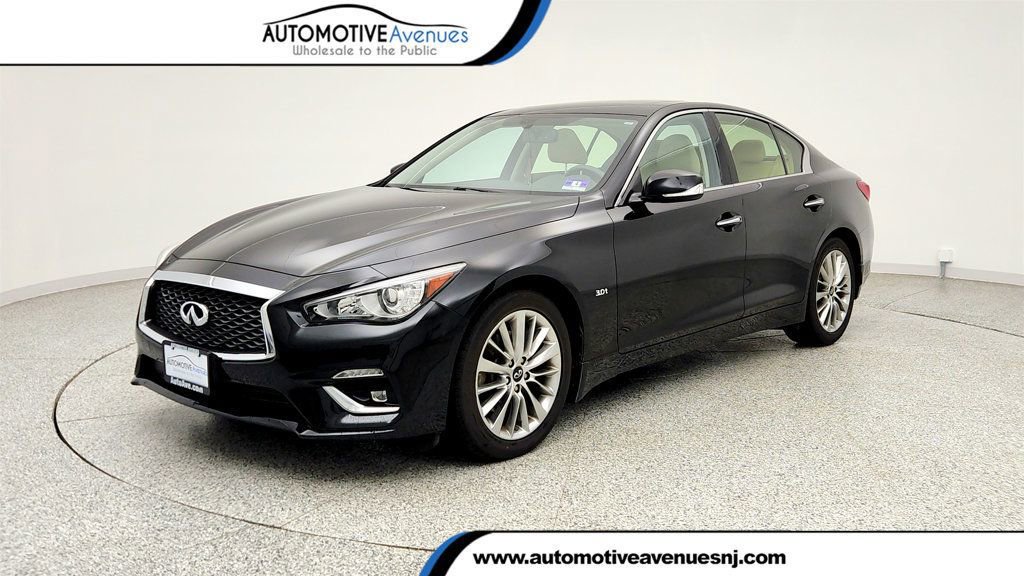 Used 2019 INFINITI Q50 Luxe w/ Essential Package (3.0T Luxe)