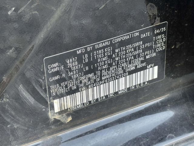 Used 2025 Subaru Crosstrek 2.5i Sport w/ Crosstrek Mirror Package image 30