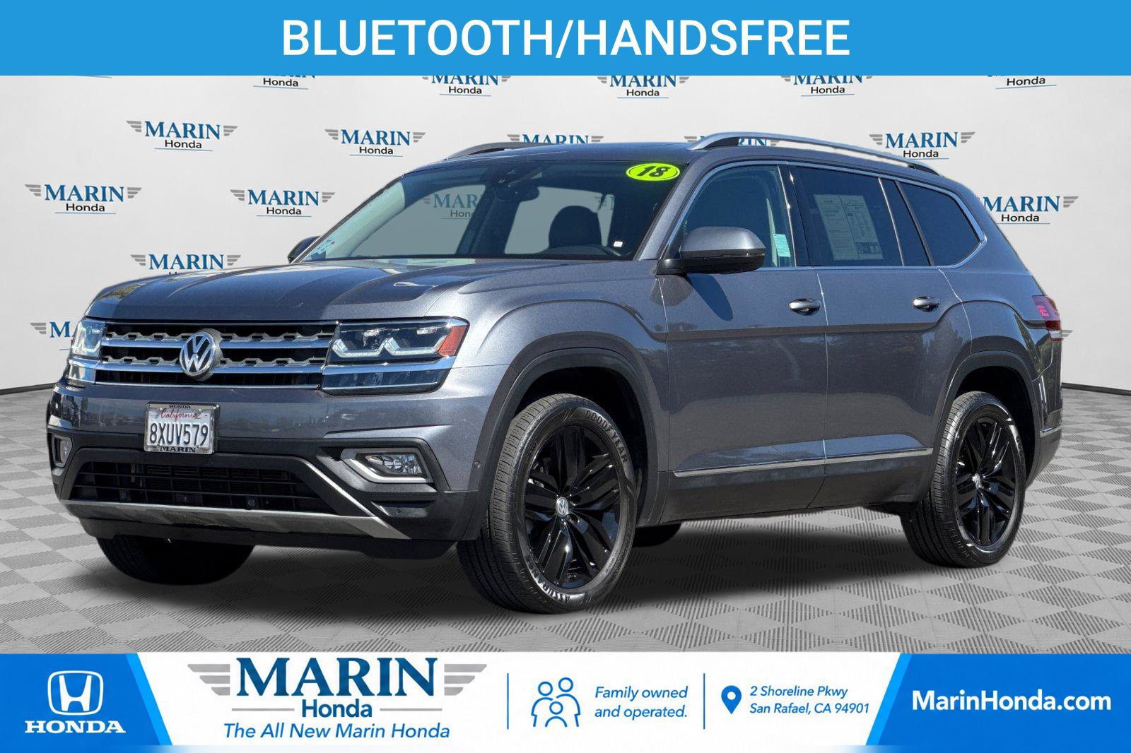 Used 2018 Volkswagen Atlas SEL Premium AWD/4WD image 8