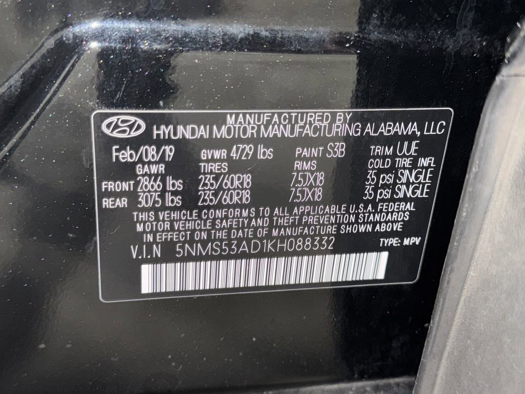 Used 2019 Hyundai Santa Fe FWD image 38