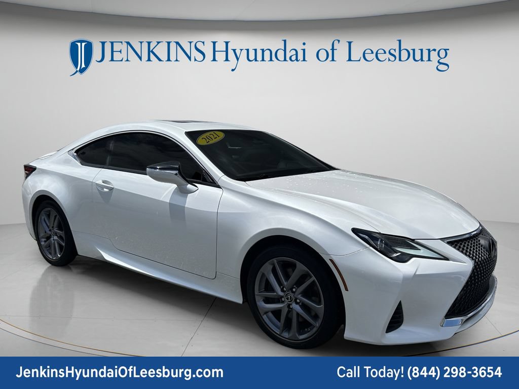 Used 2021 Lexus RC 300 w/ Accessory Package