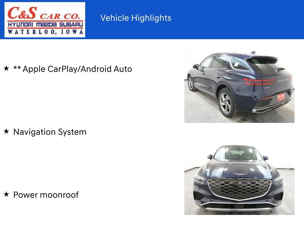 New 2026 Genesis GV70 2.5T Select image 7