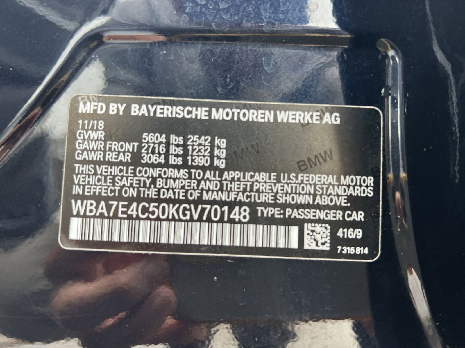 Used 2019 BMW 740i xDrive w/ Executive Package image 29