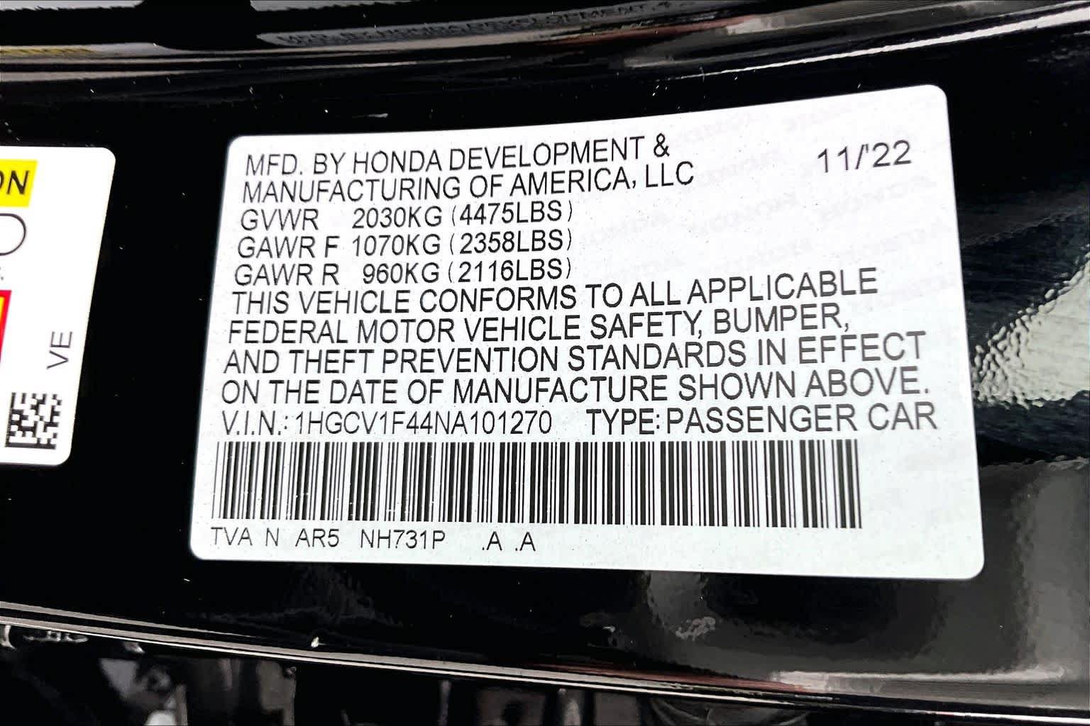 Used 2022 Honda Accord Sport Special Edition image 33