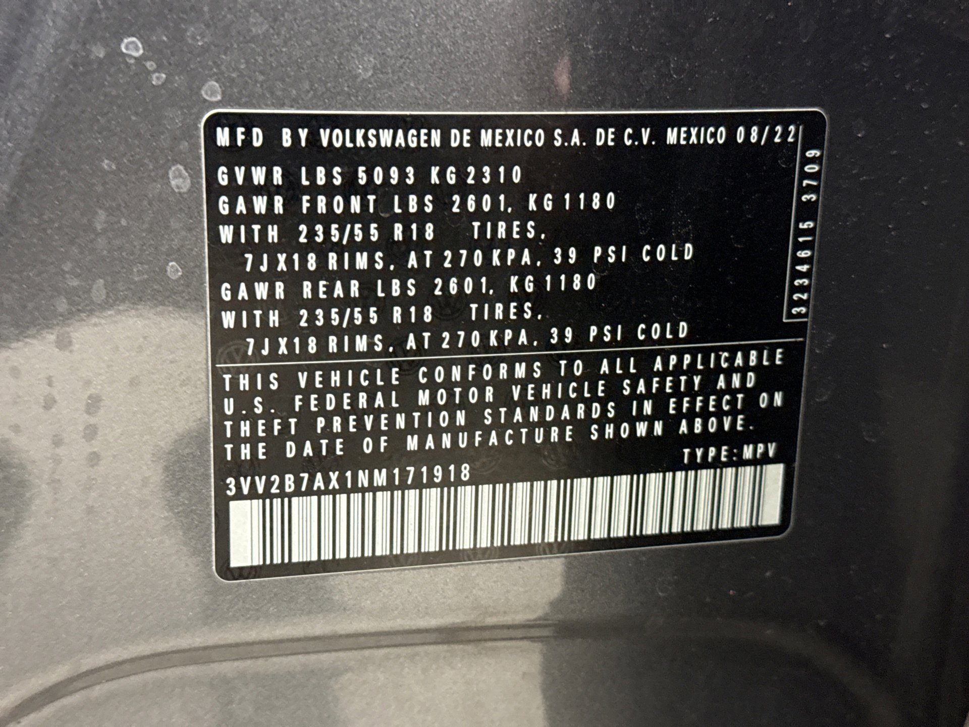 Used 2022 Volkswagen Tiguan SE image 11