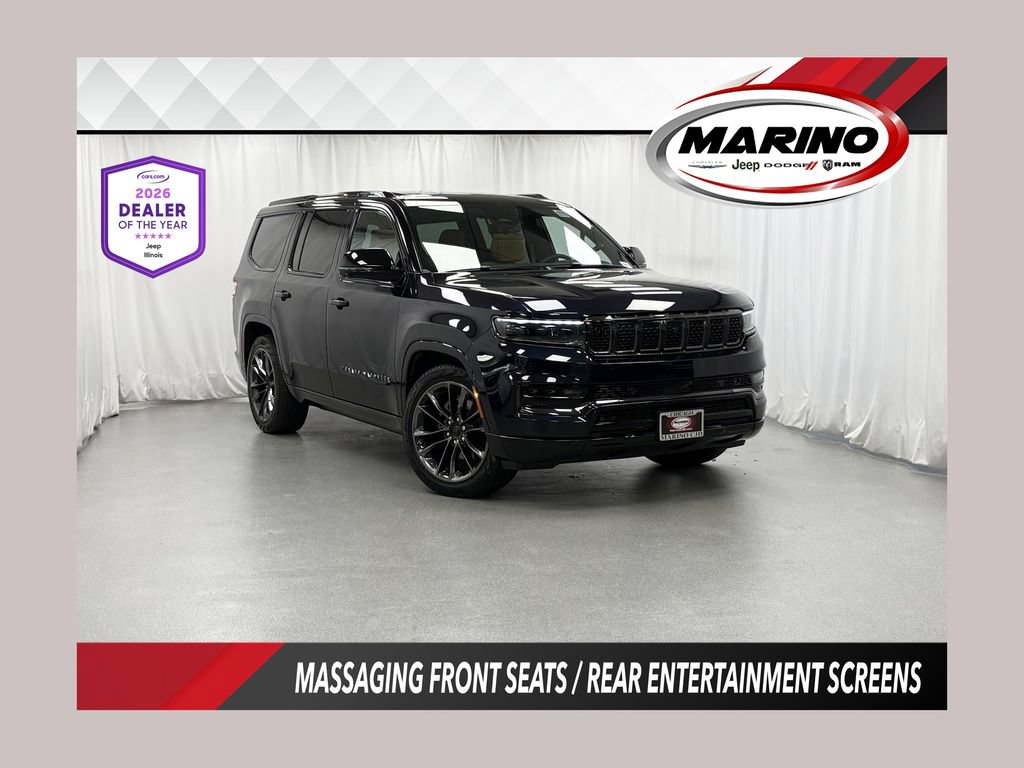 Certified 2025 Jeep Grand Wagoneer Series III w/ Rear Seat Video Group 1 AWD/4WD image 1