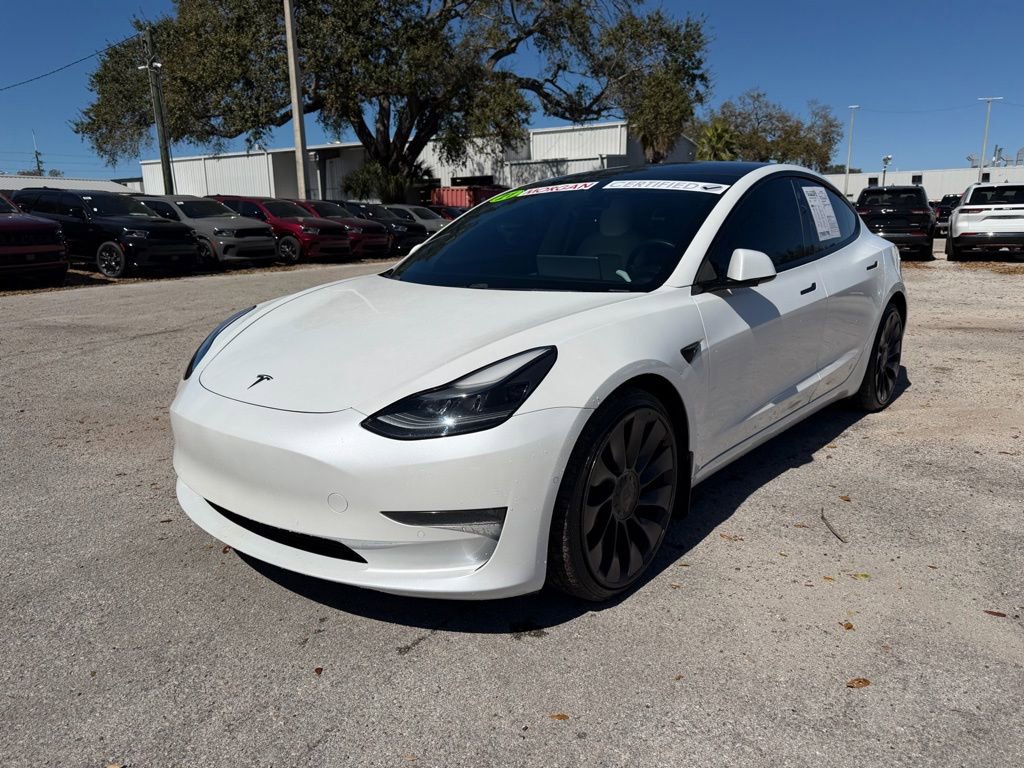 Used 2021 Tesla Model 3 Performance image 2