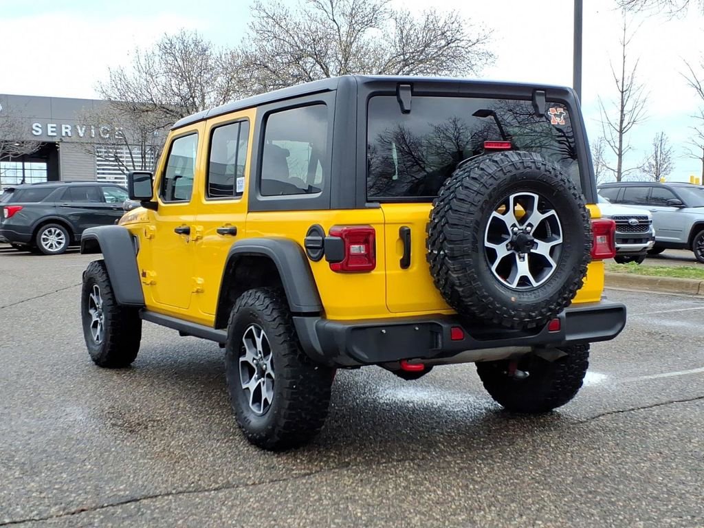 Used 2021 Jeep Wrangler Unlimited Rubicon w/ LED Lighting Group AWD/4WD image 3
