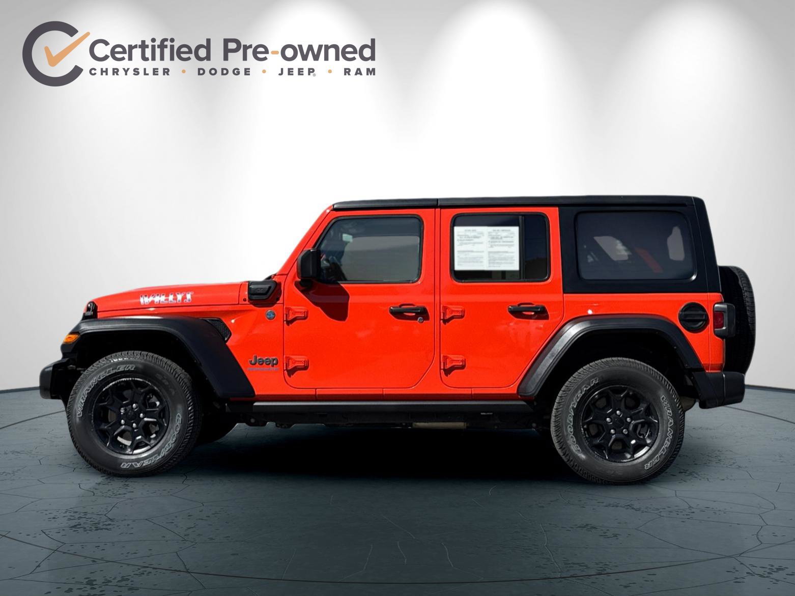 Certified 2023 Jeep Wrangler Unlimited w/ Cold Weather Group AWD/4WD image 7