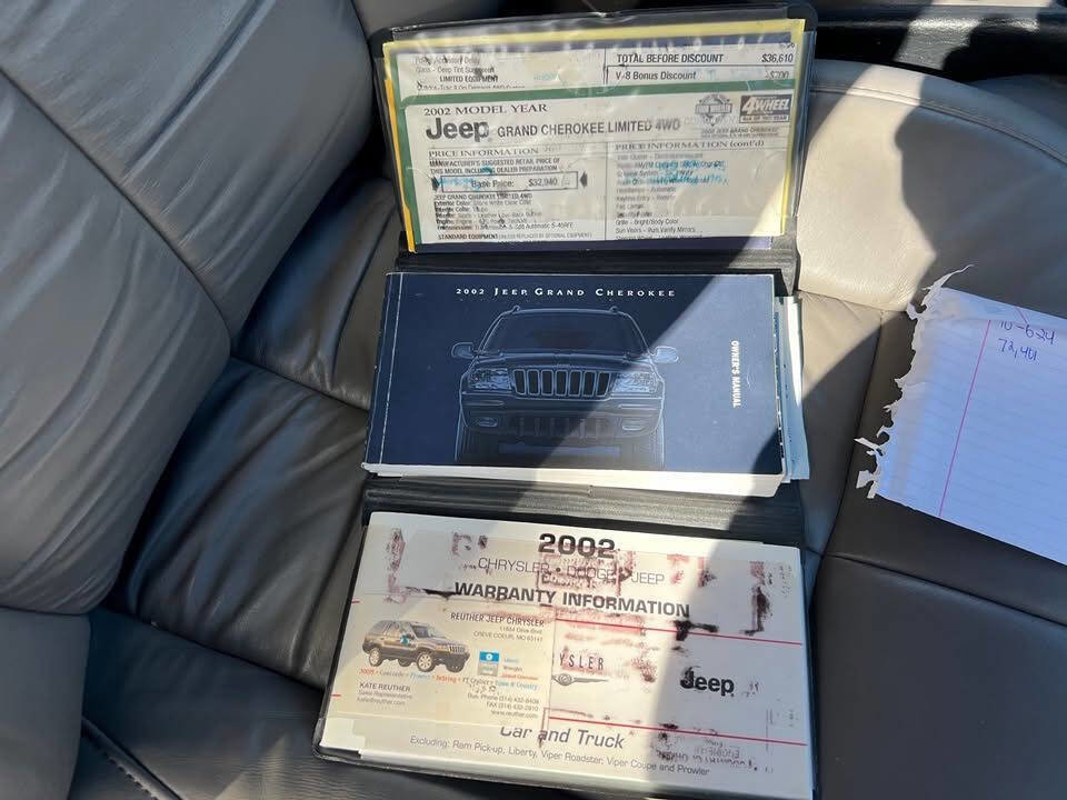 Used 2002 Jeep Grand Cherokee Limited image 16