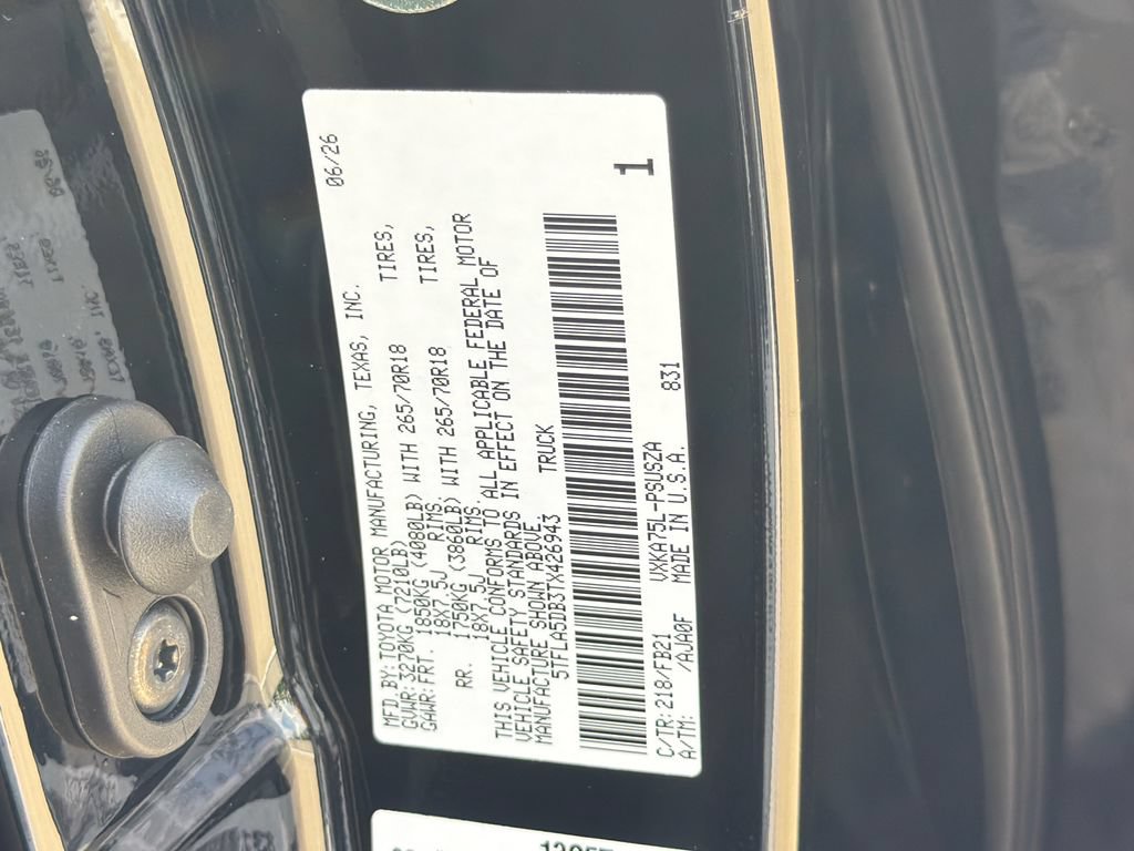 New 2026 Toyota Tundra SR5 AWD/4WD image 32