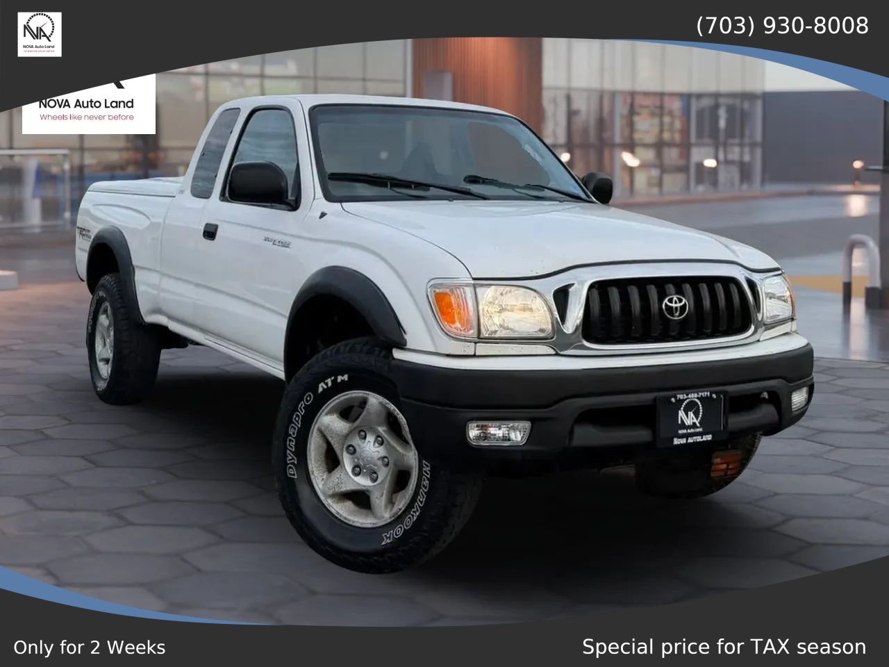 Used 2002 Toyota Tacoma 4x4 Xtracab V6 image 1
