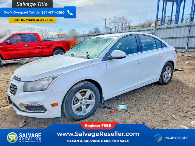 Used 2015 Chevrolet Cruze LT w/ Sun And Sound Package image 1