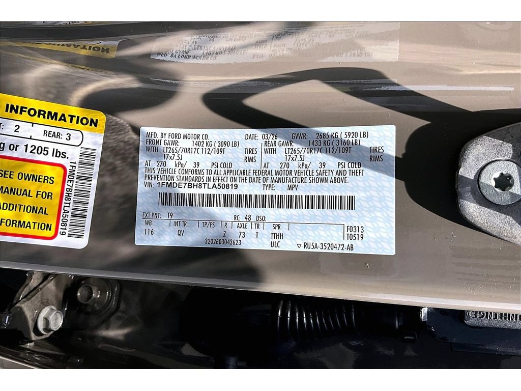 New 2026 Ford Bronco Big Bend w/ Black Appearance Package AWD/4WD image 16