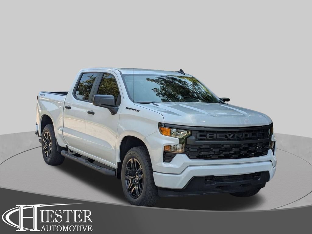 New 2026 Chevrolet Silverado 1500 Custom w/ Turbomax Blackout Package