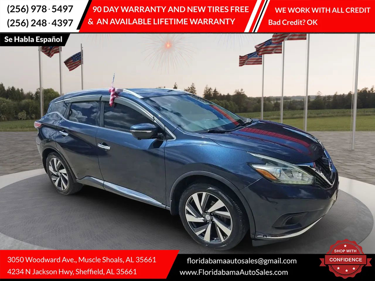 Used 2015 Nissan Murano Platinum w/ Platinum Technology Package image 1