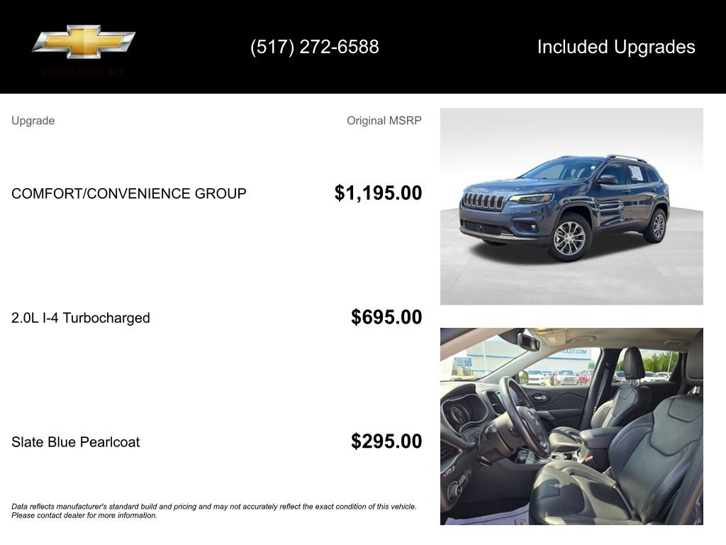 Used 2021 Jeep Cherokee Latitude Lux w/ Comfort/Convenience Group AWD/4WD image 15