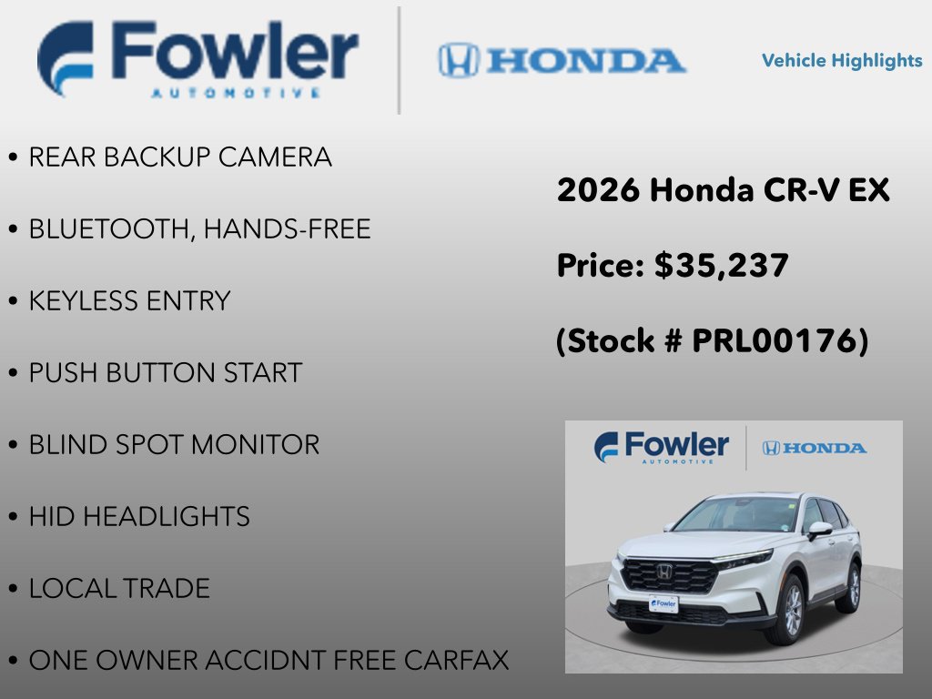 Certified 2026 Honda CR-V EX image 5