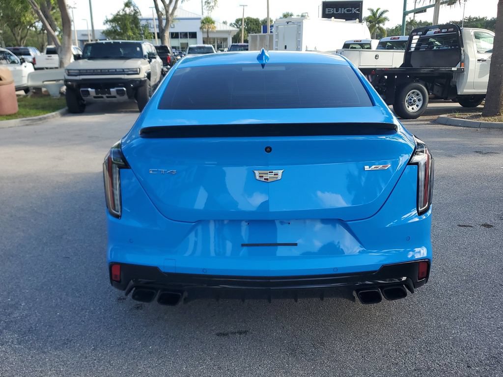 Certified 2023 Cadillac CT4 V Blackwing w/ Driver Assist Package RWD image 4