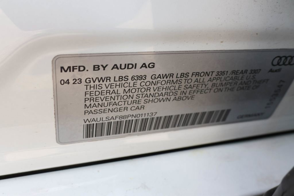 Used 2023 Audi S8 w/ S8 Comfort Plus Package image 46