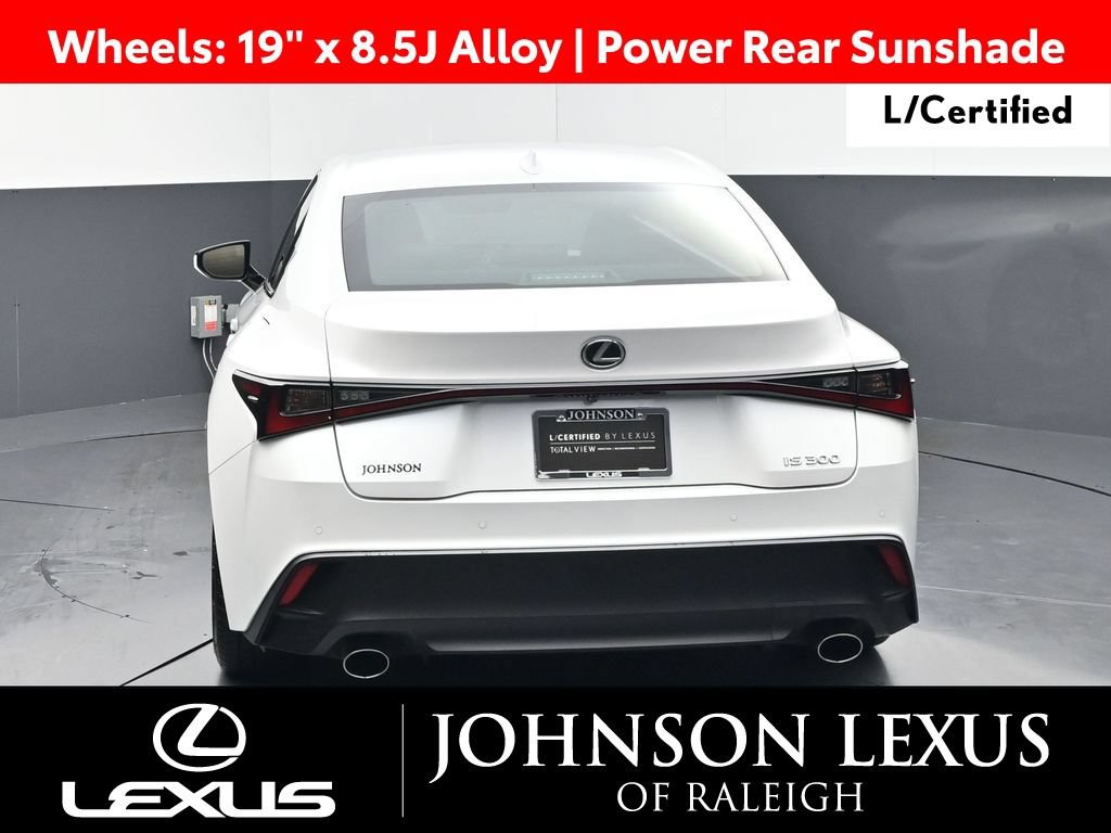 Certified 2024 Lexus IS 300 w/ Premium Package RWD image 8
