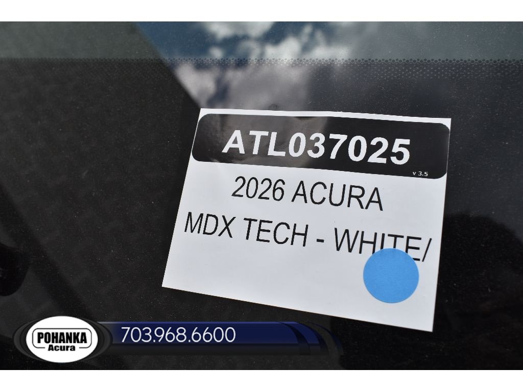 New 2026 Acura MDX w/ Technology Package AWD/4WD image 38