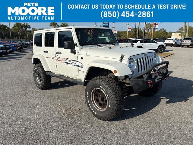 Used 2014 Jeep Wrangler Unlimited Sahara w/ Max Tow Package image 1