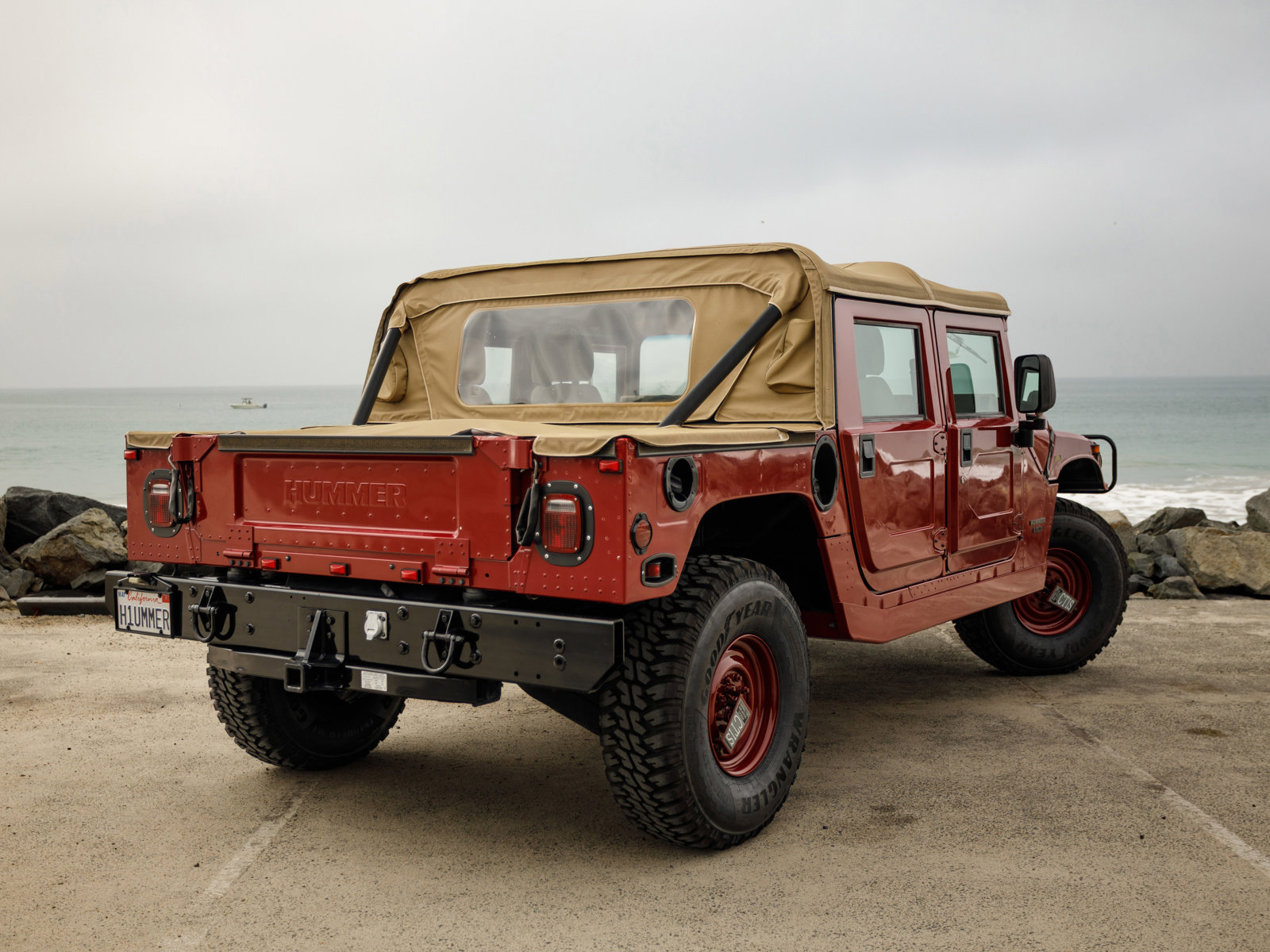 Used 1998 HUMMER H1 OPEN TOP SPORT UTILITY 4D image 6