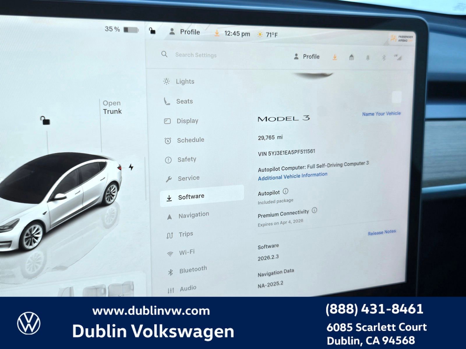 Used 2023 Tesla Model 3 Standard Range image 20