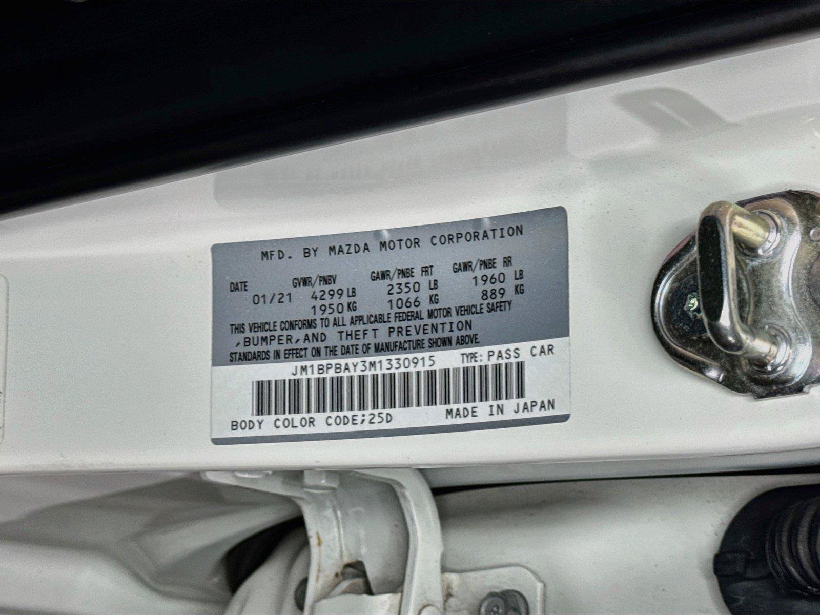 Used 2021 MAZDA MAZDA3 AWD 2.5 Turbo Sedan image 38