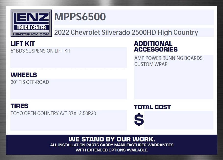 Used 2022 Chevrolet Silverado 2500 High Country w/ Z71 Off-Road Package AWD/4WD video 2