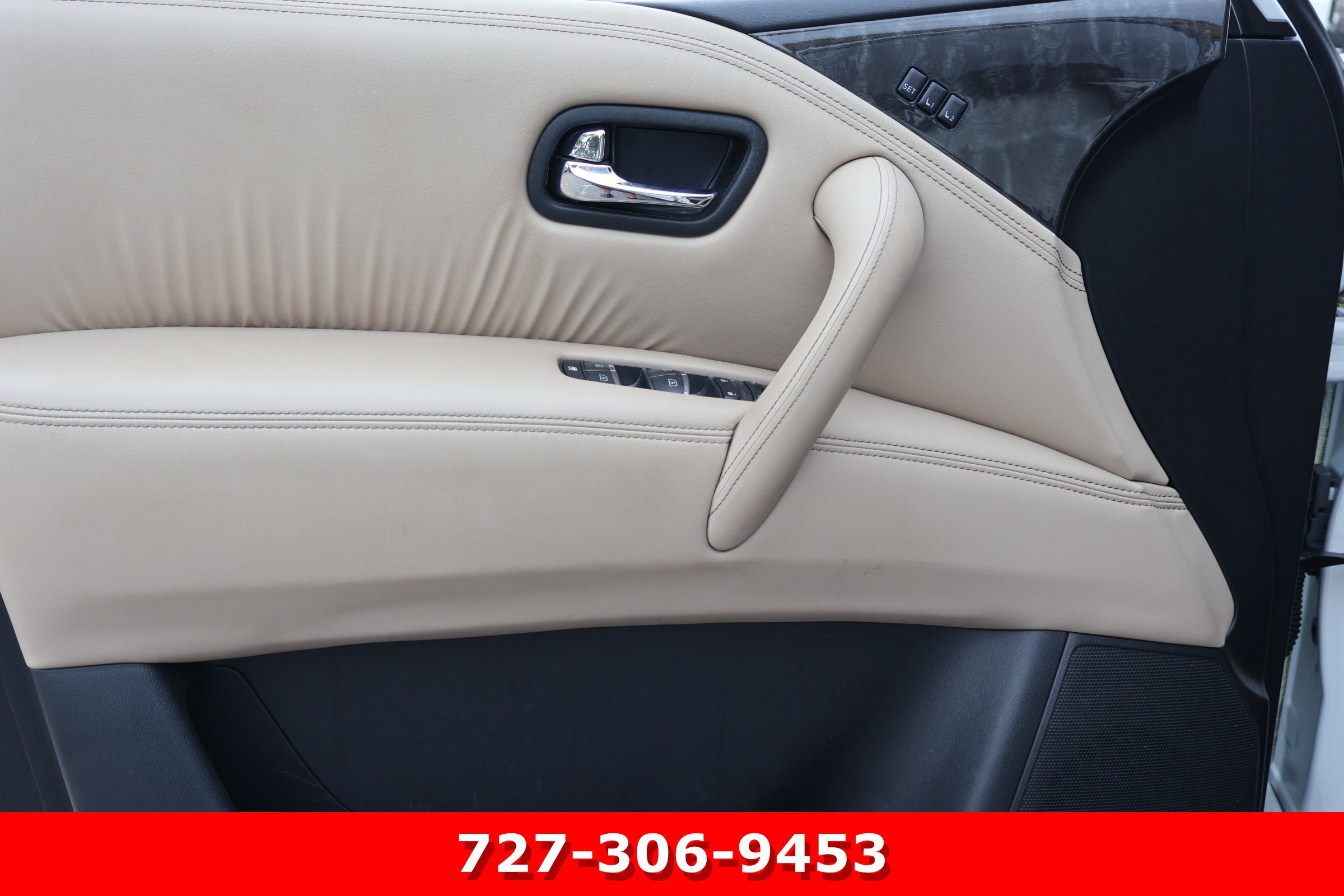 Used 2023 Nissan Armada Platinum w/ Captain's Chairs Package AWD/4WD image 12