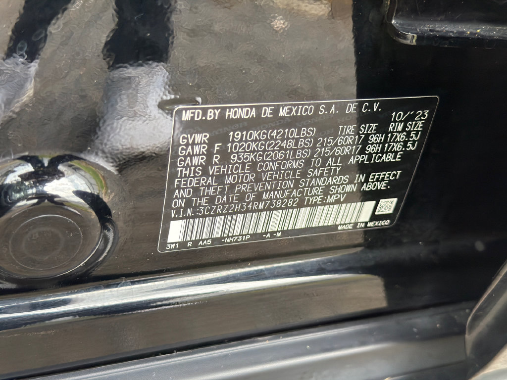 Used 2024 Honda HR-V LX image 15