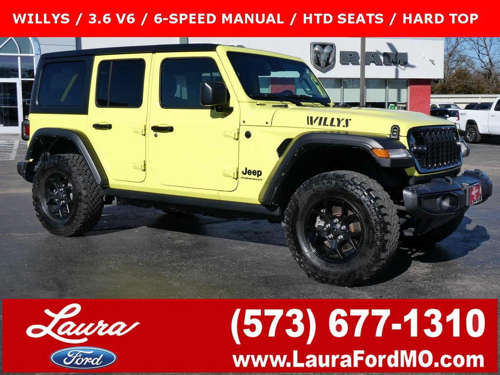 Used 2024 Jeep Wrangler Unlimited Sport image 1