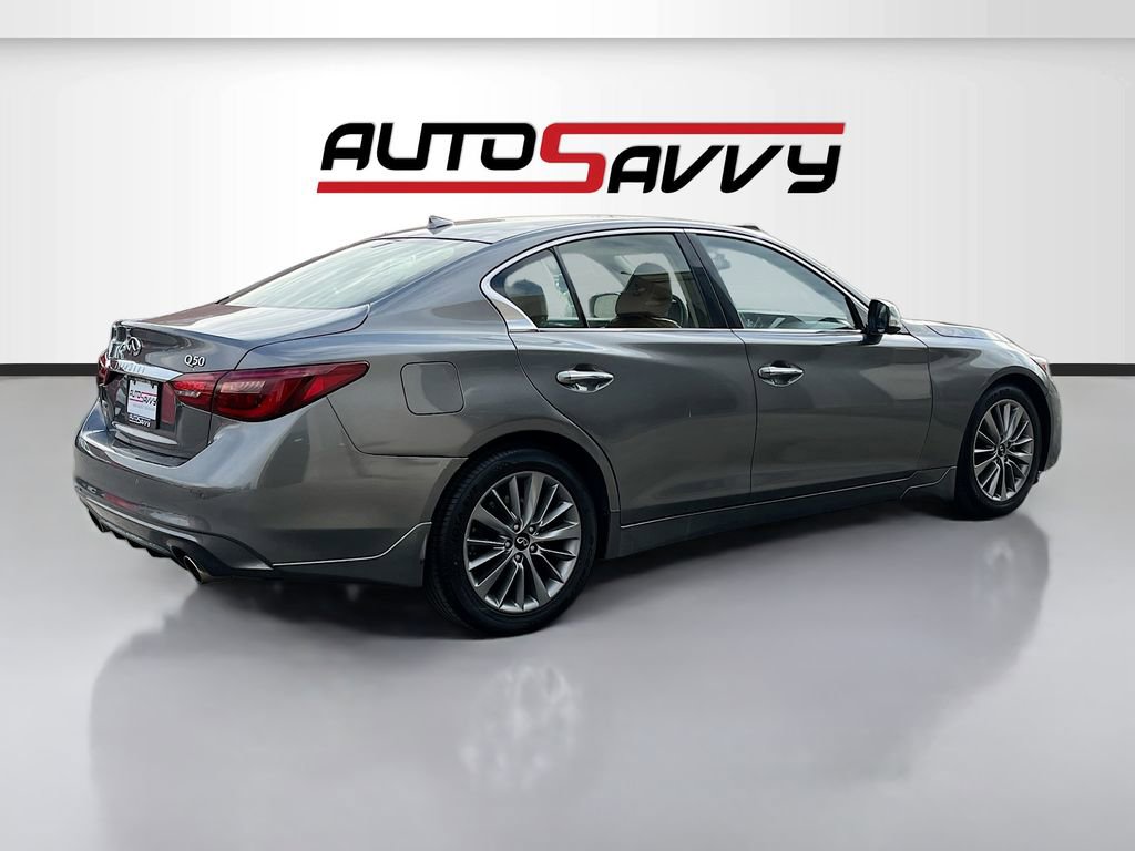 Used 2023 INFINITI Q50 Luxe w/ Cargo Package image 7
