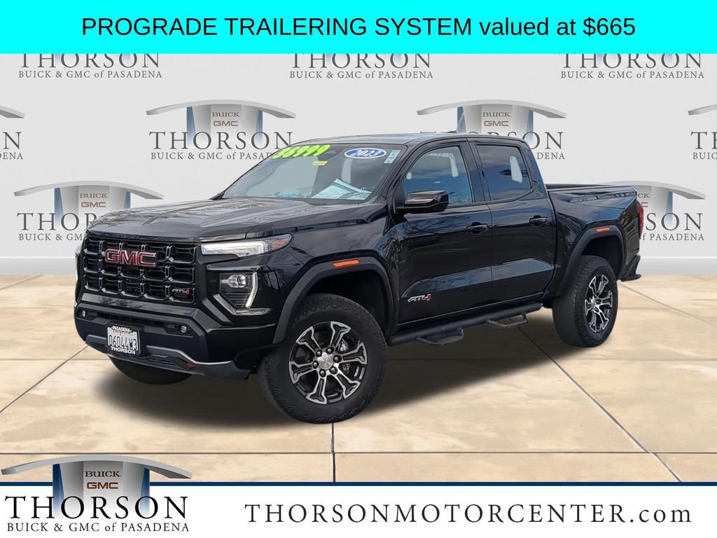 Used 2023 GMC Canyon AT4 w/ Canyon Safety Plus Package AWD/4WD image 1