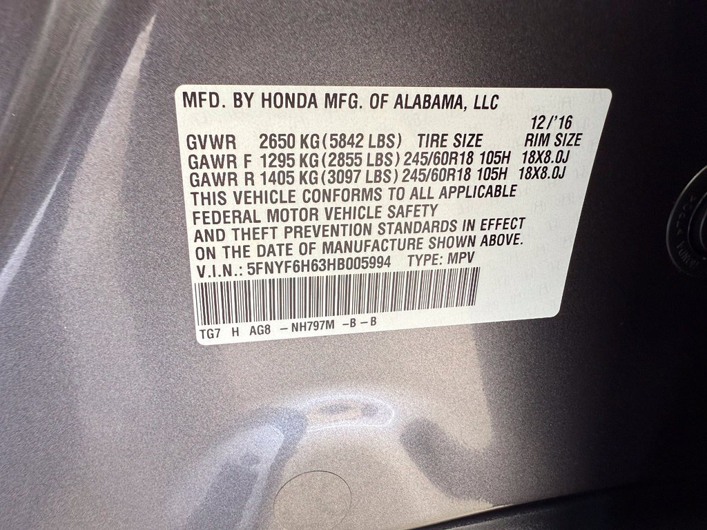 Used 2017 Honda Pilot EX-L image 32