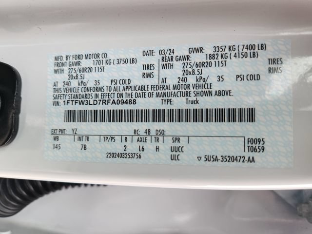 Certified 2024 Ford F150 XLT w/ Equipment Group 302A MID AWD/4WD image 27