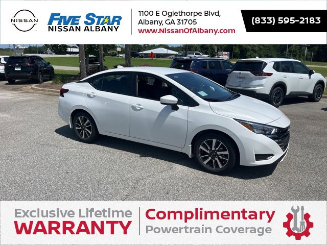 New 2025 Nissan Versa SV w/ Trunk Package image 1