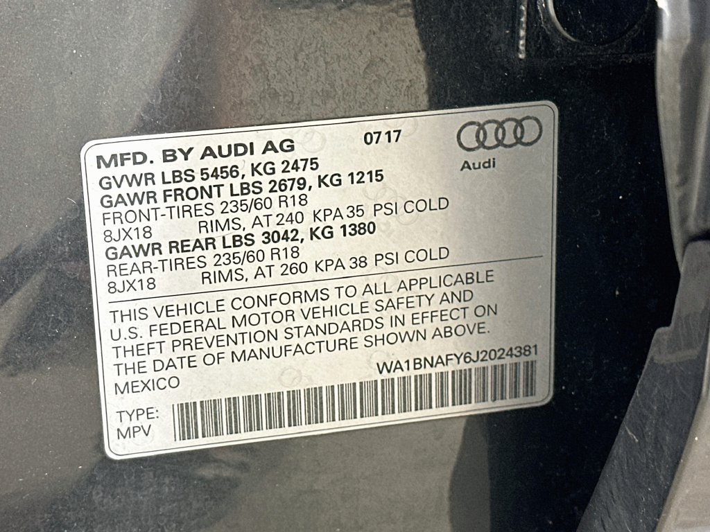 Used 2018 Audi Q5 2.0T Premium Plus w/ Premium Plus Package AWD/4WD image 45