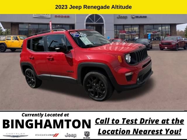 Used 2023 Jeep Renegade Altitude