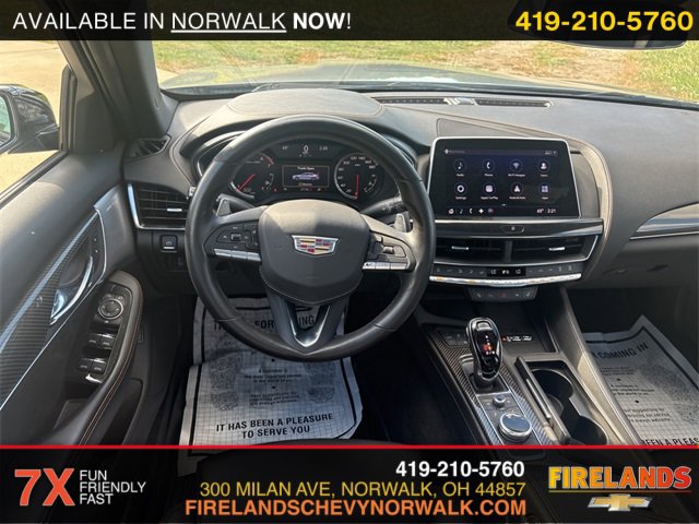 Certified 2022 Cadillac CT5 V w/ LPO, ONYX Package image 51