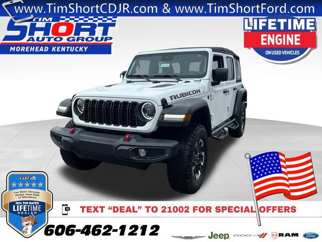 Used 2024 Jeep Wrangler Unlimited Rubicon w/ Technology Group