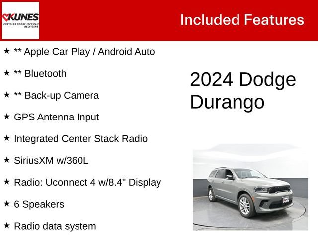 Used 2024 Dodge Durango GT AWD/4WD image 3