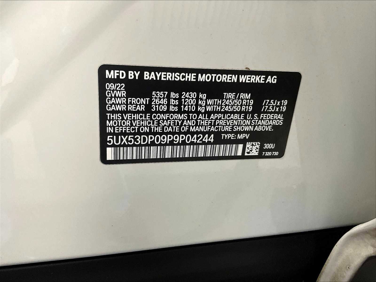 Used 2023 BMW X3 xDrive30i w/ Premium Package image 36