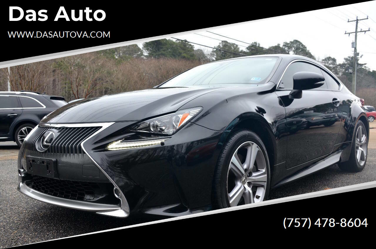 Used 2016 Lexus RC 300 AWD w/ Navigation System Package image 1