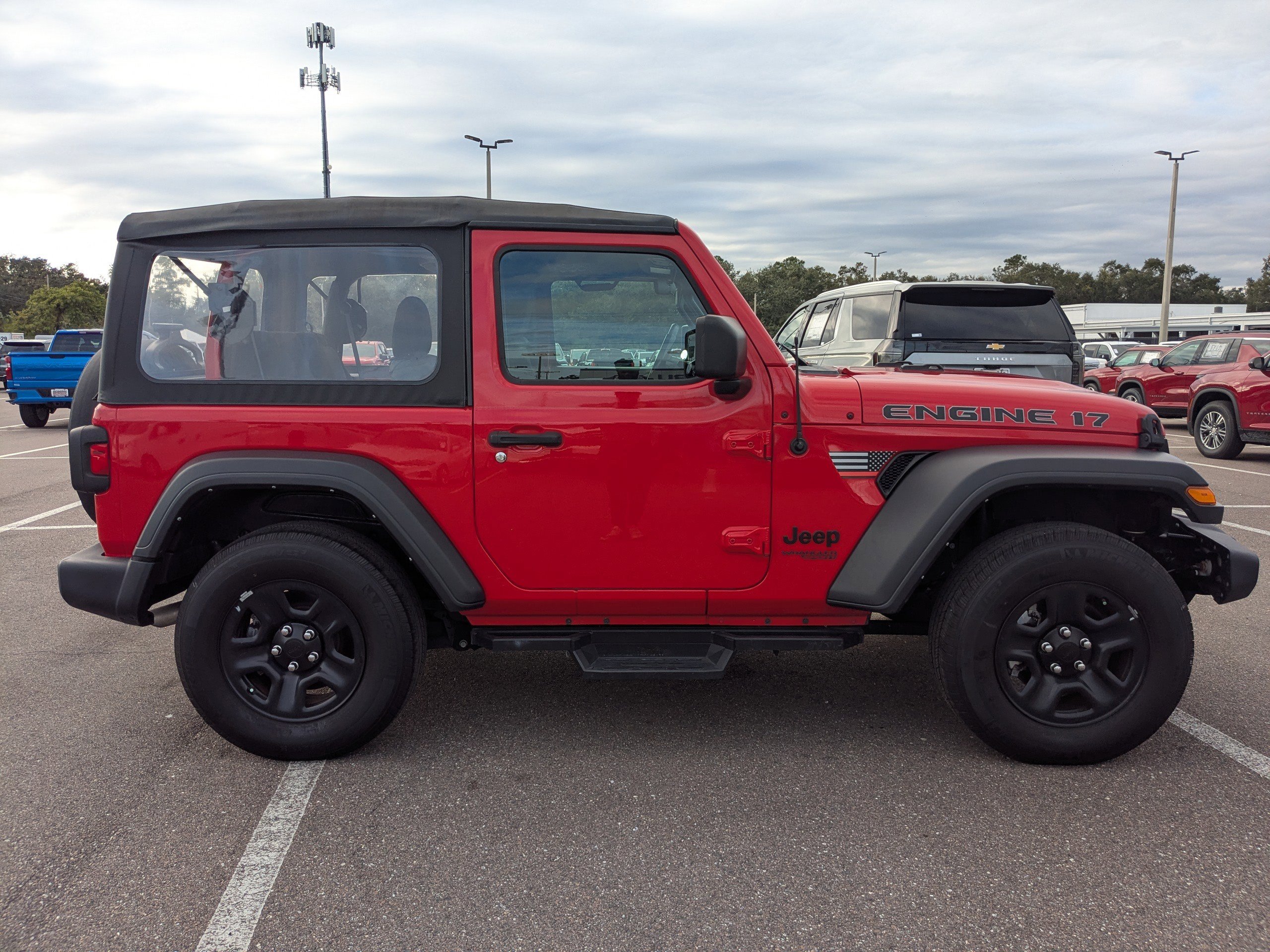 Used 2021 Jeep Wrangler Sport image 3