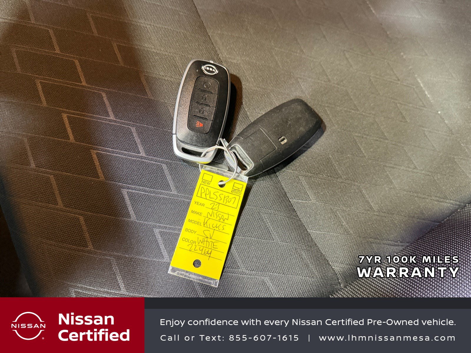 Certified 2023 Nissan Kicks SV FWD image 34