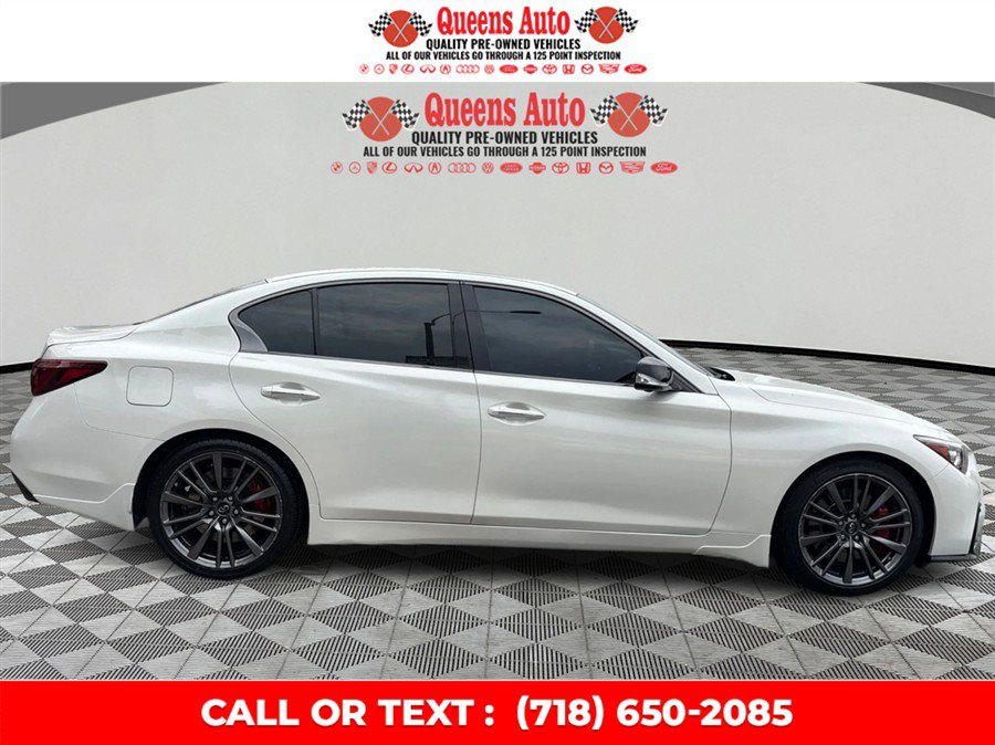Used 2021 INFINITI Q50 Red Sport 400 w/ Cargo Package RWD image 8