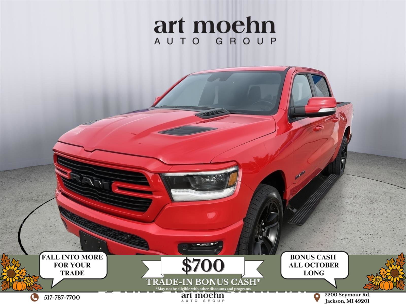 Used 2021 RAM 1500 Sport w/ Leather & Sound Group